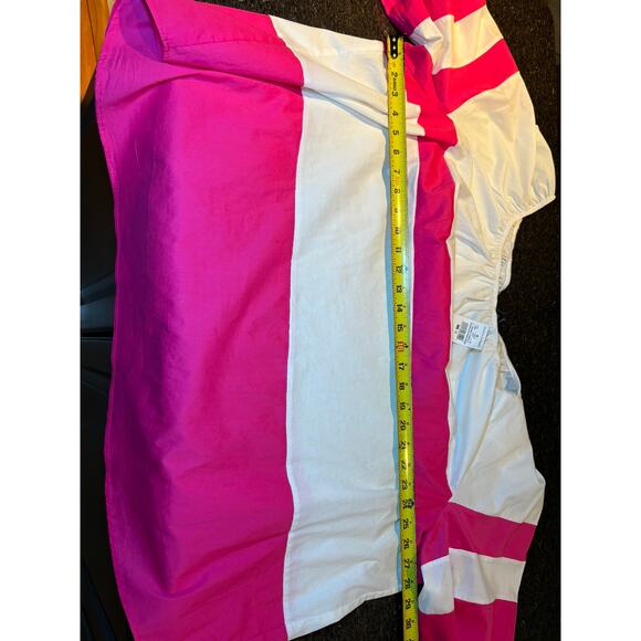 NWT Ashley Stewart Colorblock Pink White Top Women's Plus Size 26 - Picture 4 of 6